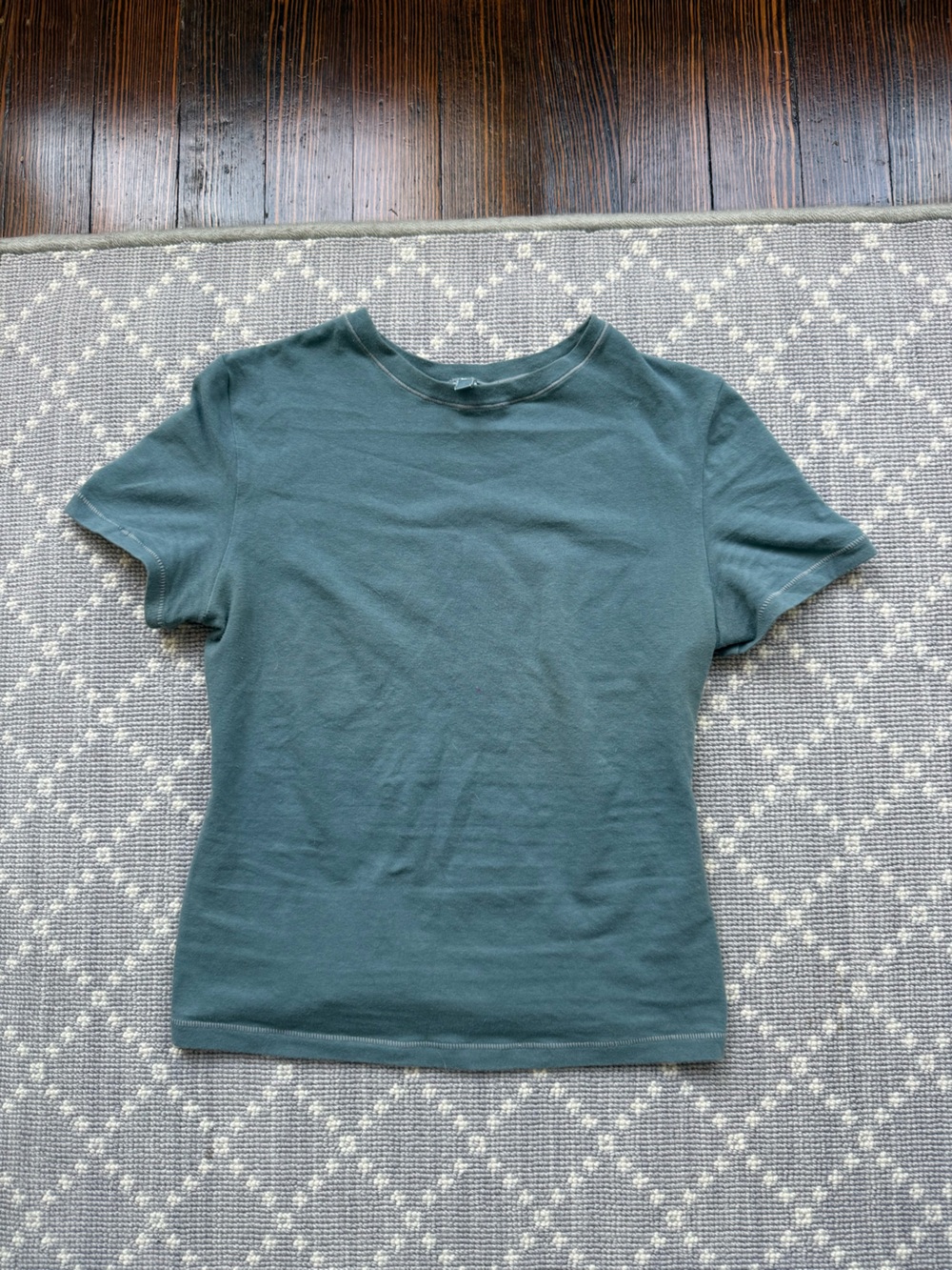 Skims Cotton Jersey T-Shirt in Size XS - Picture 3 of 5